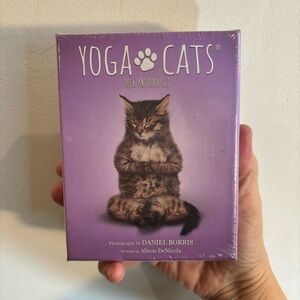 YOGA CATS Cards Written by Alison De Nicola Photography Daniel Borris NEW IN BOX